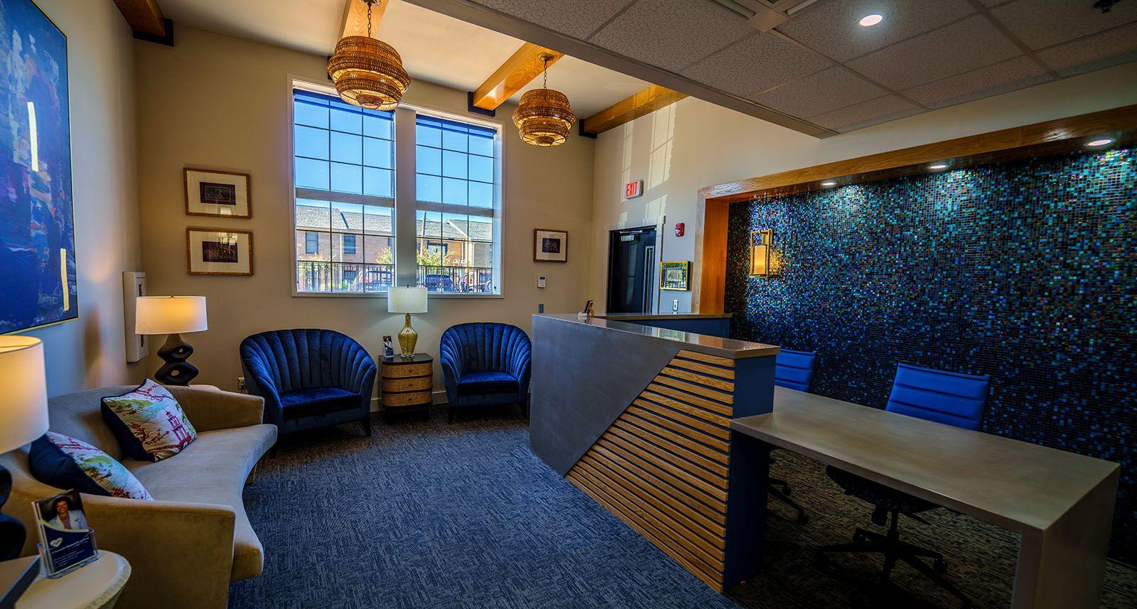 Pinnacle research building lobby